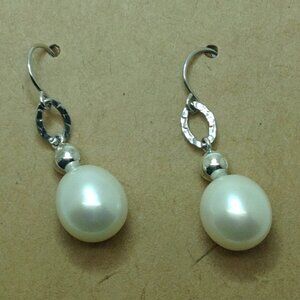 Honora Sterling Silver Freshwater Pearl Dangling Earrings